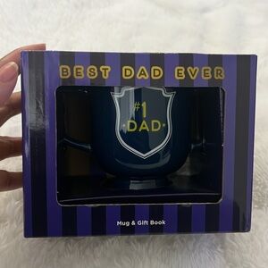 #1 Dad Mug with Gift Book